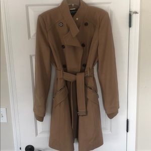 Express Wool Blend Trench Coat